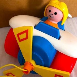 Fisher-Price vintage helicopter propeller 1980 GUC